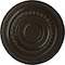 Ekena Millwork Oldham Ceiling Medallion (Fits Canopies up to 8 5/8"), Hand-Painted Stone Hearth, 18"OD x 1 1/4"P CM18OLSHF - alternate 1